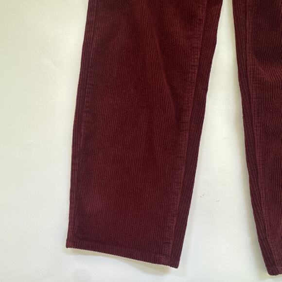 Empyre Corduroy Pant Red Mens 30x28 Casual Skate Streetwear Y2K - Picture 3 of 13